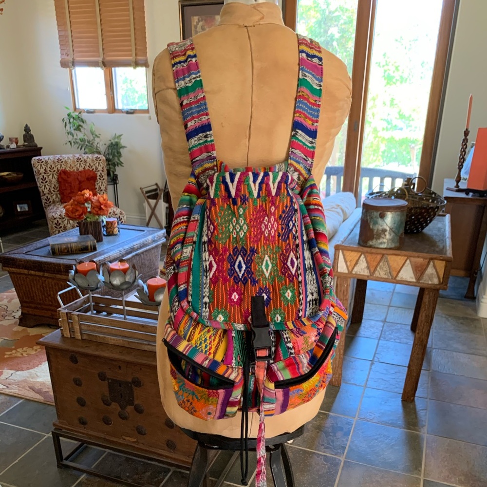 Free people Stella 9 Santiago Patchwork backpack